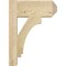 Ekena Millwork Imperial Craftsman Rough Sawn Outlooker, Douglas Fir, 6"W x 12"D x 16"H OUT06X12X16IMP04RDF - alternate 2